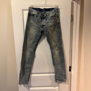 H&M Slim Low Waist Blue Jeans | Size 31x32
